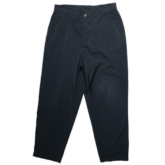 ALLEGE アレッジ 日本製 NYLON DYED PANTS ナイロンダイパンツ AH17S-PT09 2 ブラック テーパード ボトムス mc67529_画像1