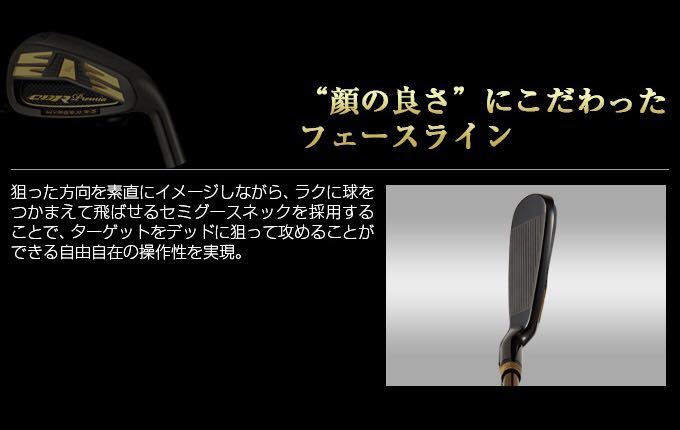 新品ヘッド 6個】ワークスゴルフ CBR ブラックプレミア アイアン