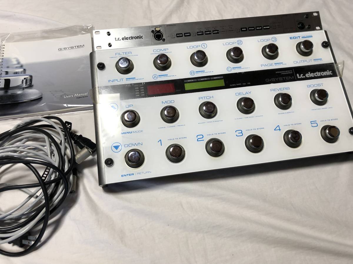 tc electronic g-system エフェクター | tikum.id