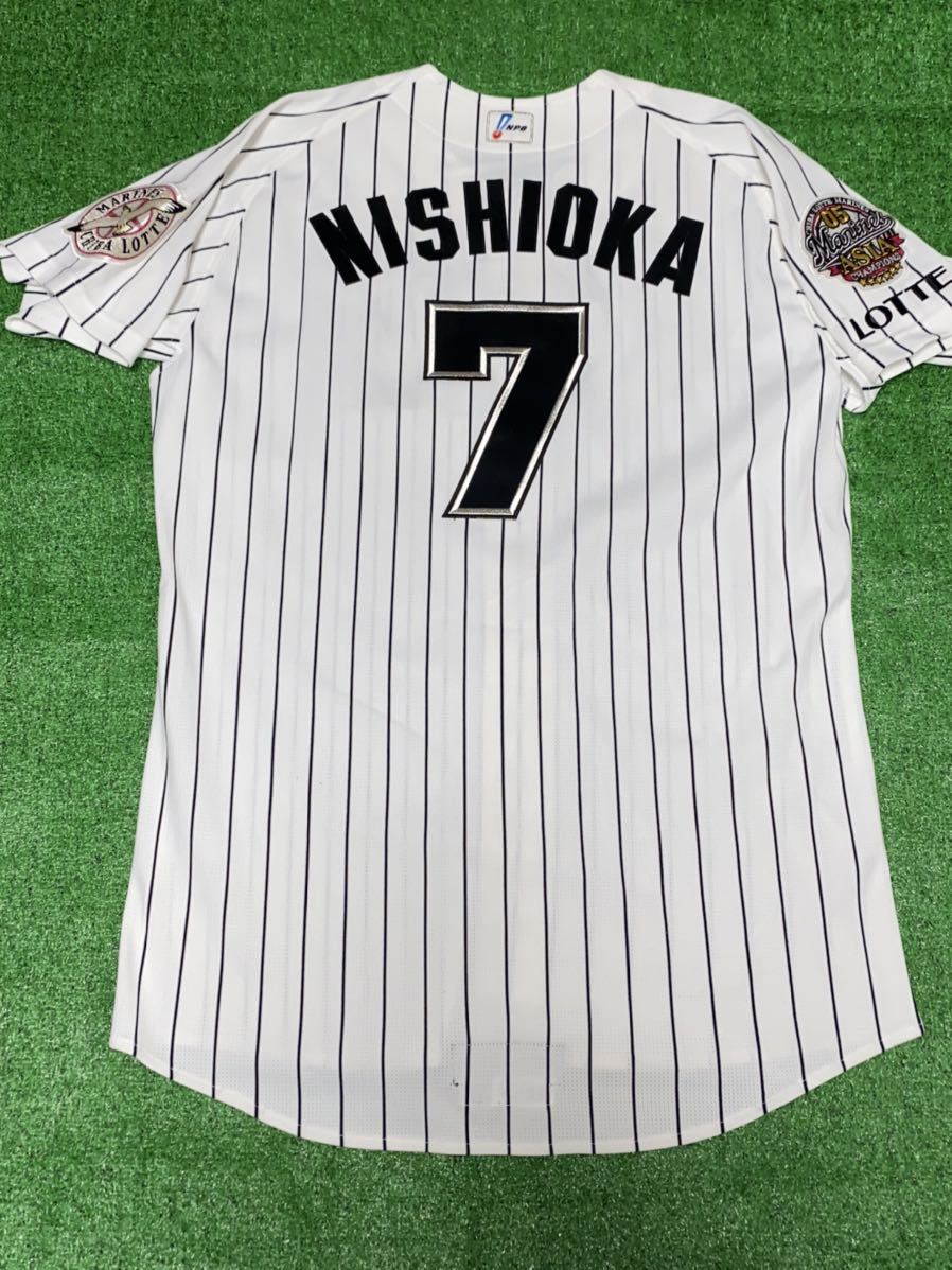 千葉ロッテマリーンズ 7 西岡剛 '06シーズン実使用 直筆サイン 千葉ロッテマリーンズ 7 西岡剛 '06シーズン実使用 直筆サイン