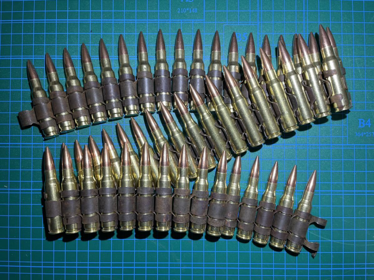 7.62×51 ダミーカート 50連 写真は参考品