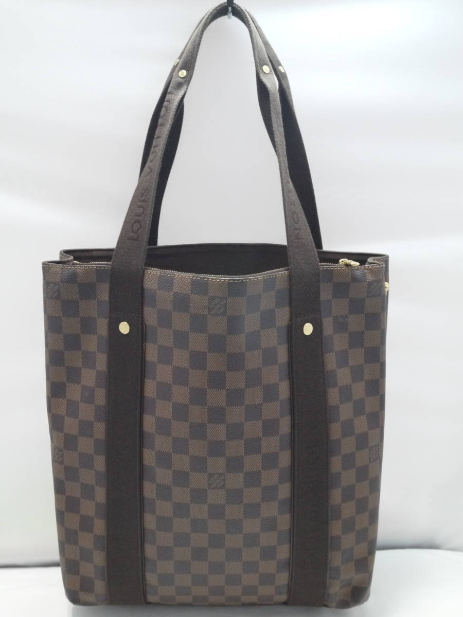 LOUIS VUITTON ルイヴィトン LV ダミエ カバボブール N52006 トート