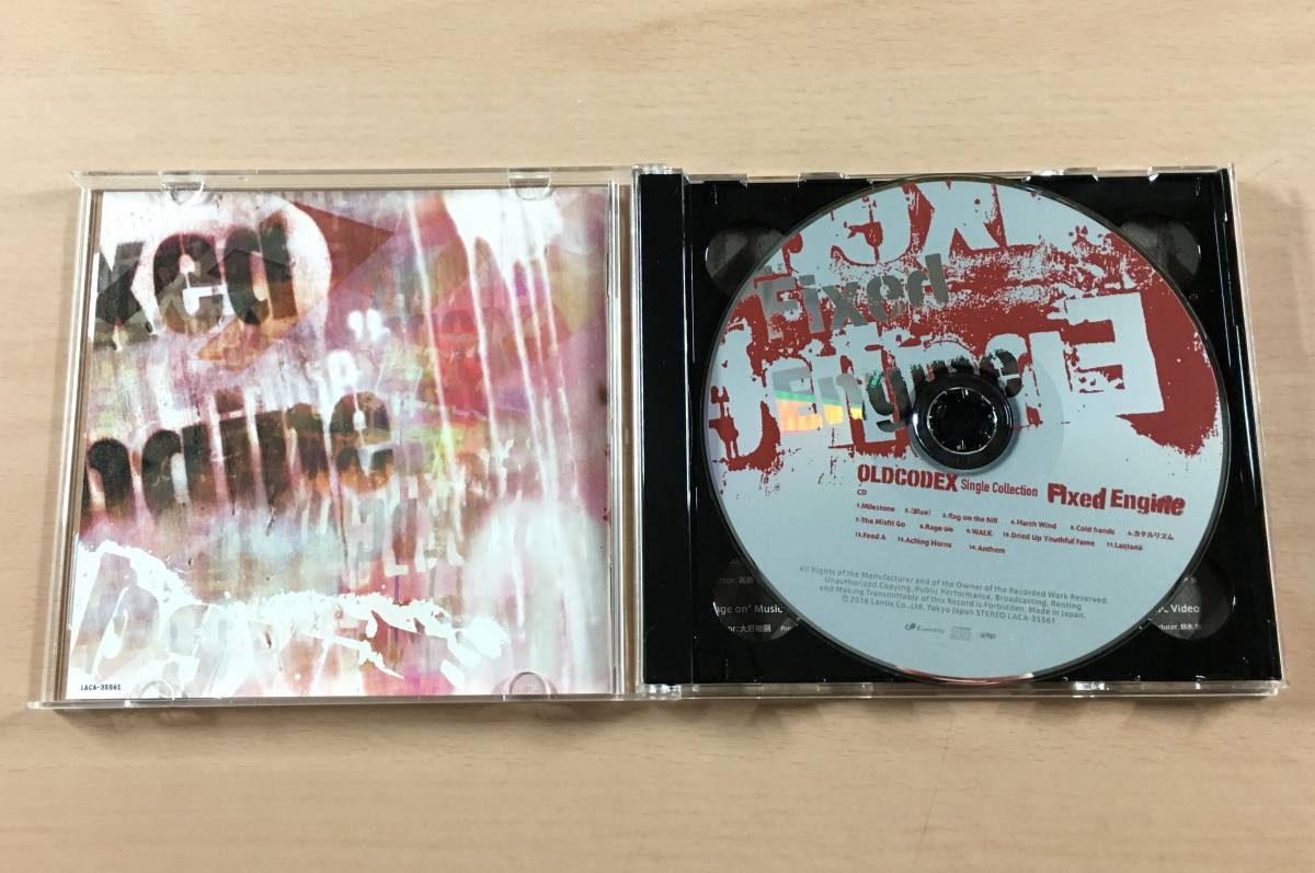 [美品] CD Fixed Engine RED LABEL 初回限定盤 Blu-ray付き OLDCODEX_画像2
