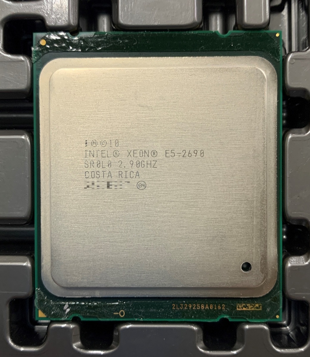 INTEL Xeon 90％以上節約 E5-2690 SR0L0 送料無料激安祭 CPU 2.90GHz