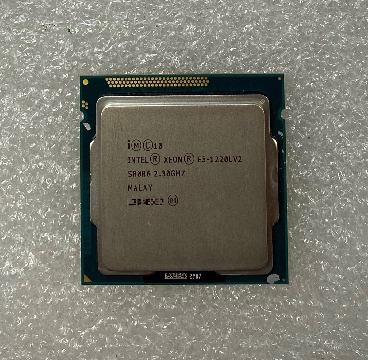 INTEL Xeon E3-1220V2 SR0R6 2.30GHz CPU_画像1