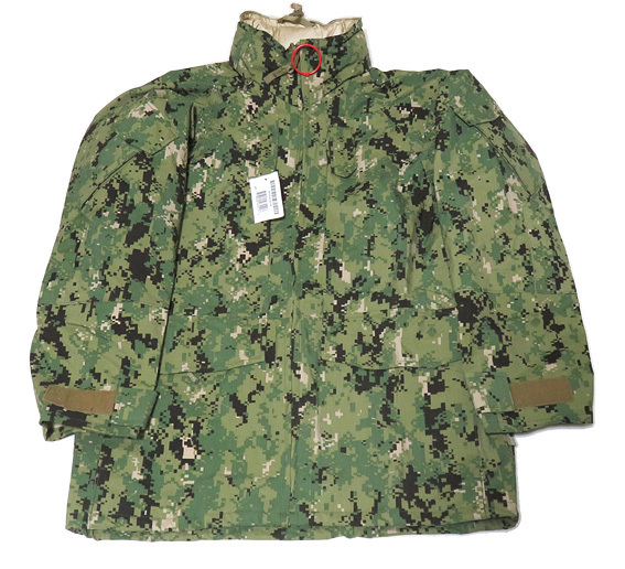 S品 米海軍NWU GORE TEXパーカー TYPEIII AOR2 L R