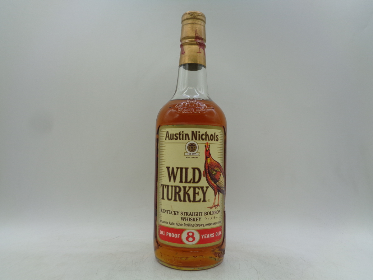 同梱OK商品】WILD TURKEY 8年 ワイルド ターキー ケンタッキー