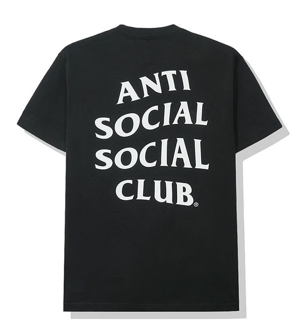 新作揃え AntiSocialSocialClub アンチソーシャルソーシャルクラブ 【海外限定】 Tシャツ Logo Tee Black 2 S ブラック