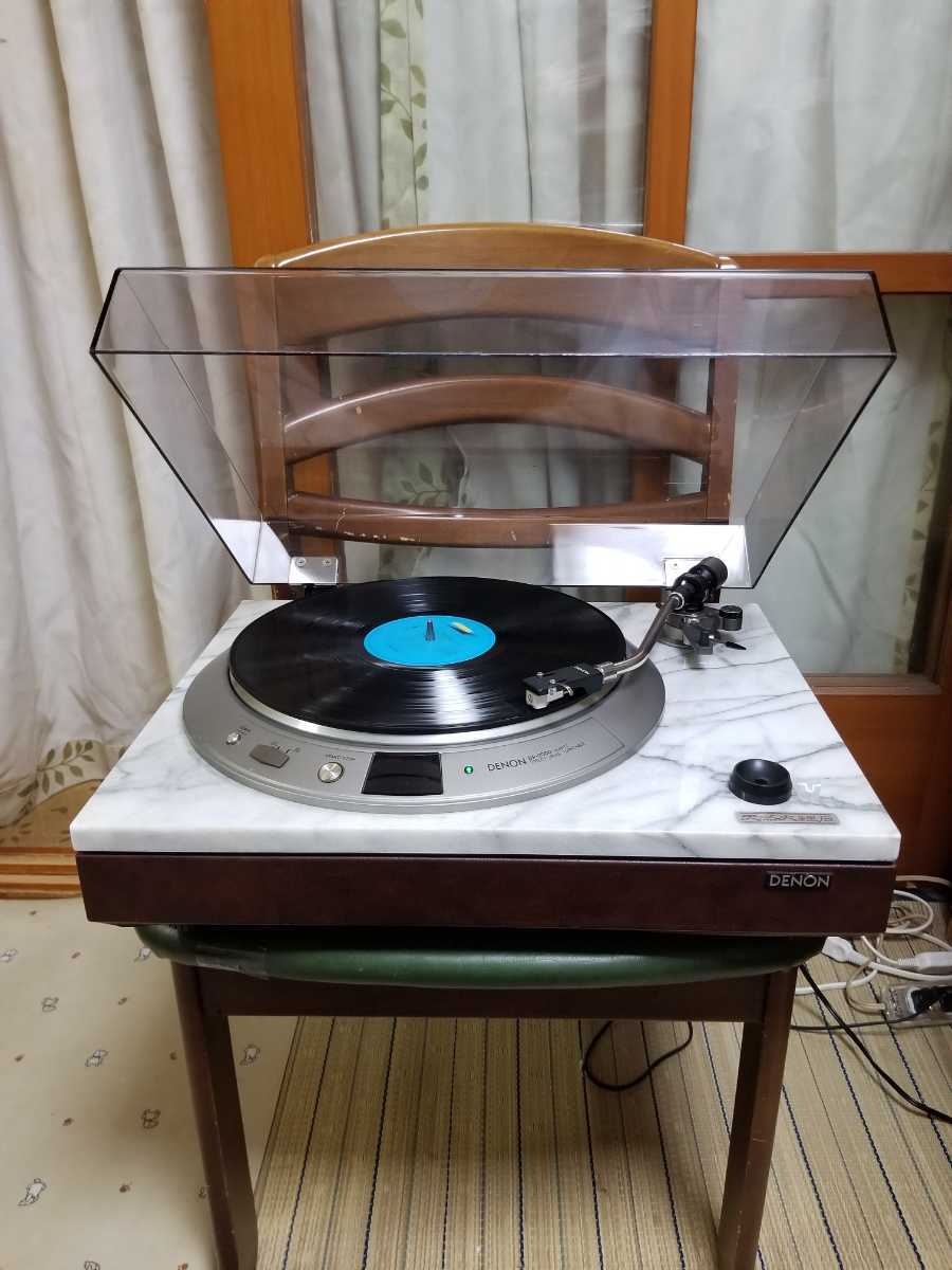 希少レストア美品! カートリッジ&針新品!DENONターンテーブルDP-2800