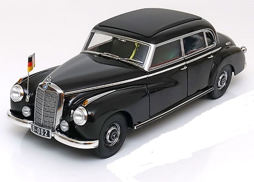 ノレブ 1/18 メルセデスベンツ・300 W186 Adenauer black 1955