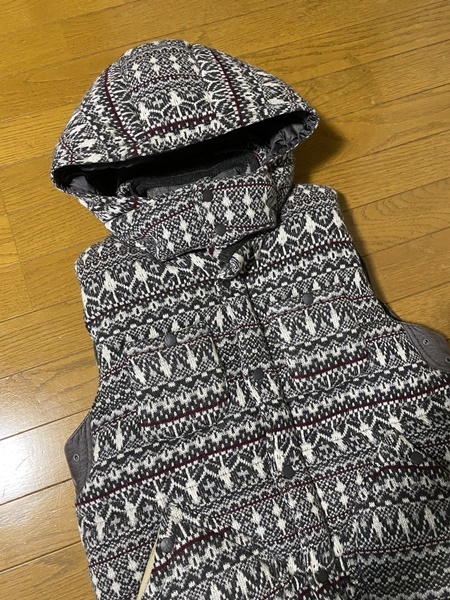 【WHITE MOUNTAINEERING】WIND STOPPER ノルディックダウンベスト 2 WM1173212 ホワイトマウンテニアリング_画像3