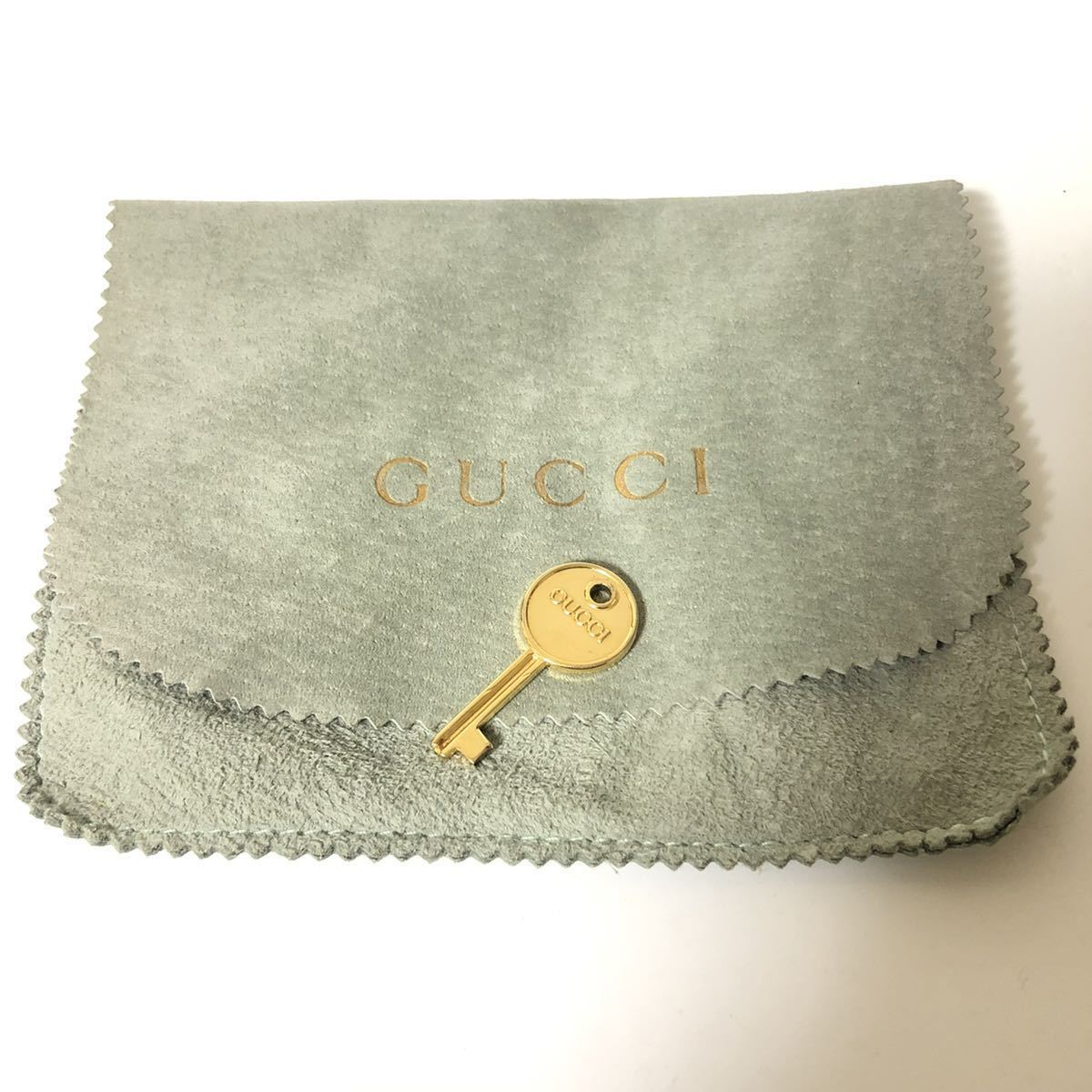 【激レア】希少/お洒落/Gucci/ゴールド/チャーム/キー/ネックレス/チェーン/リング/キーホルダー/金/アクセサリー/OldGucci/オールドグッチ