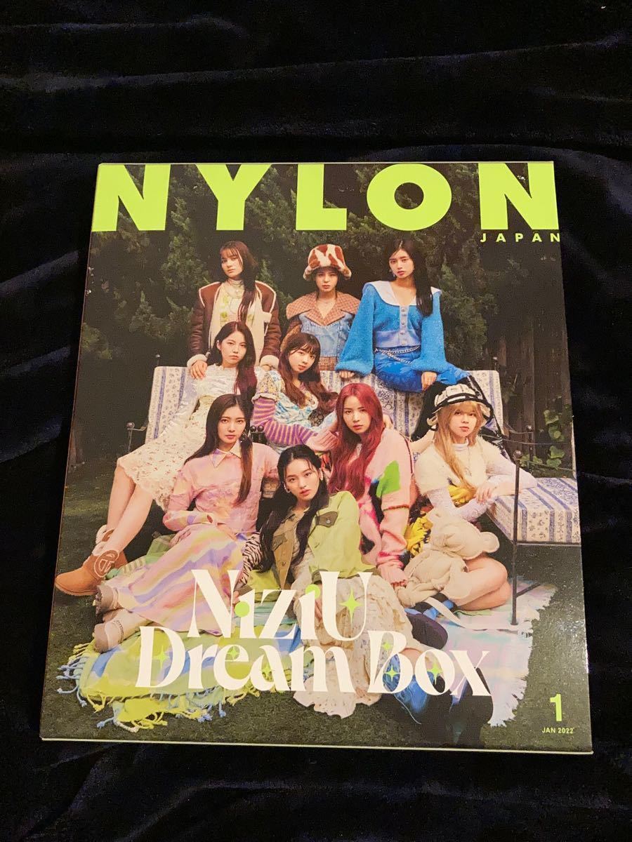 NYLON JAPAN 2022年 1月号 NiziU Dream Box-