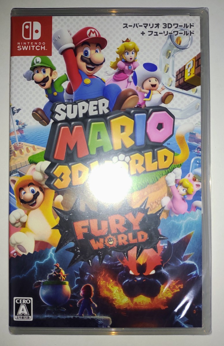【新品】スーパーマリオ3Dワールド＋フューリーワールド_Nintendo_Switch_ニンテンドースイッチソフト