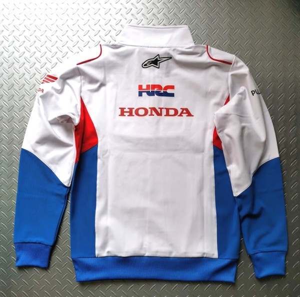 本物★正規品 HRC HONDA ホンダ レーシングチーム トラックジャケット サイズL（日本サイズXL) アルパインスターズ マルケス_画像6