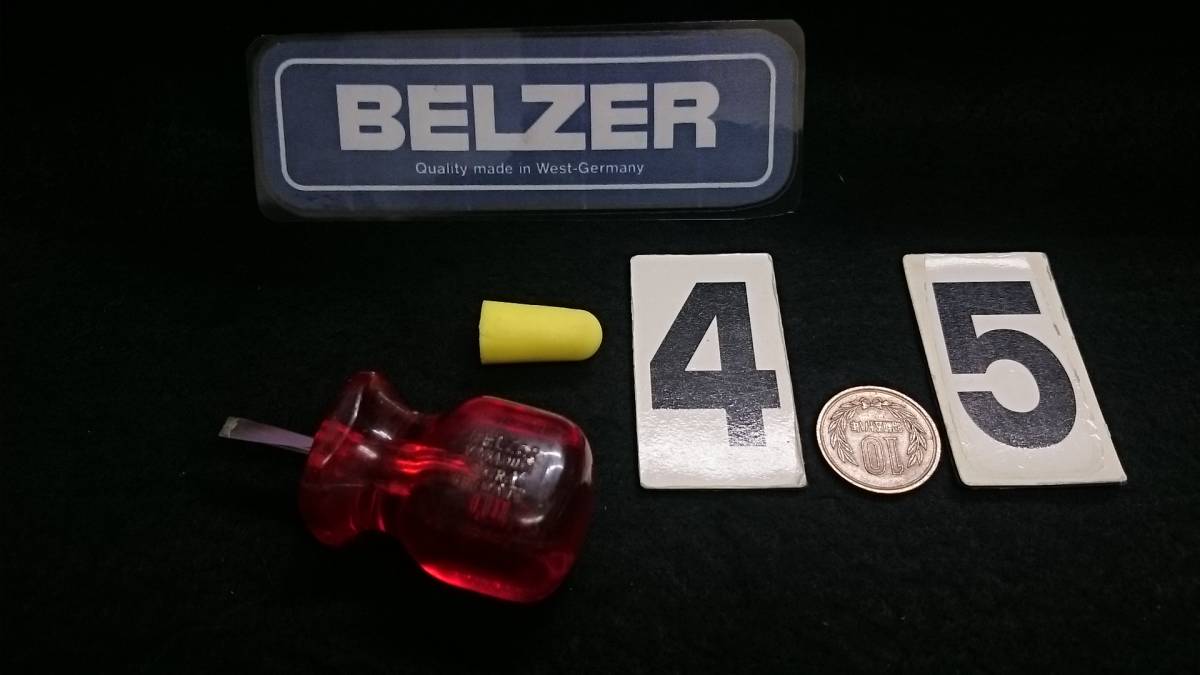 @ <A24113> BELZER bell tsa- плоская отвёртка No8030 0.6×4.5×25 GERMANY подлинная вещь 