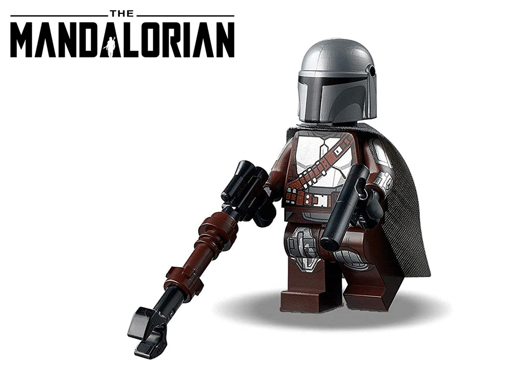 LEGO レゴ 正規品 スターウォーズ【 マンダロリアン 】ミニフィギュア/武器パーツ・マント付【新品】送料無料