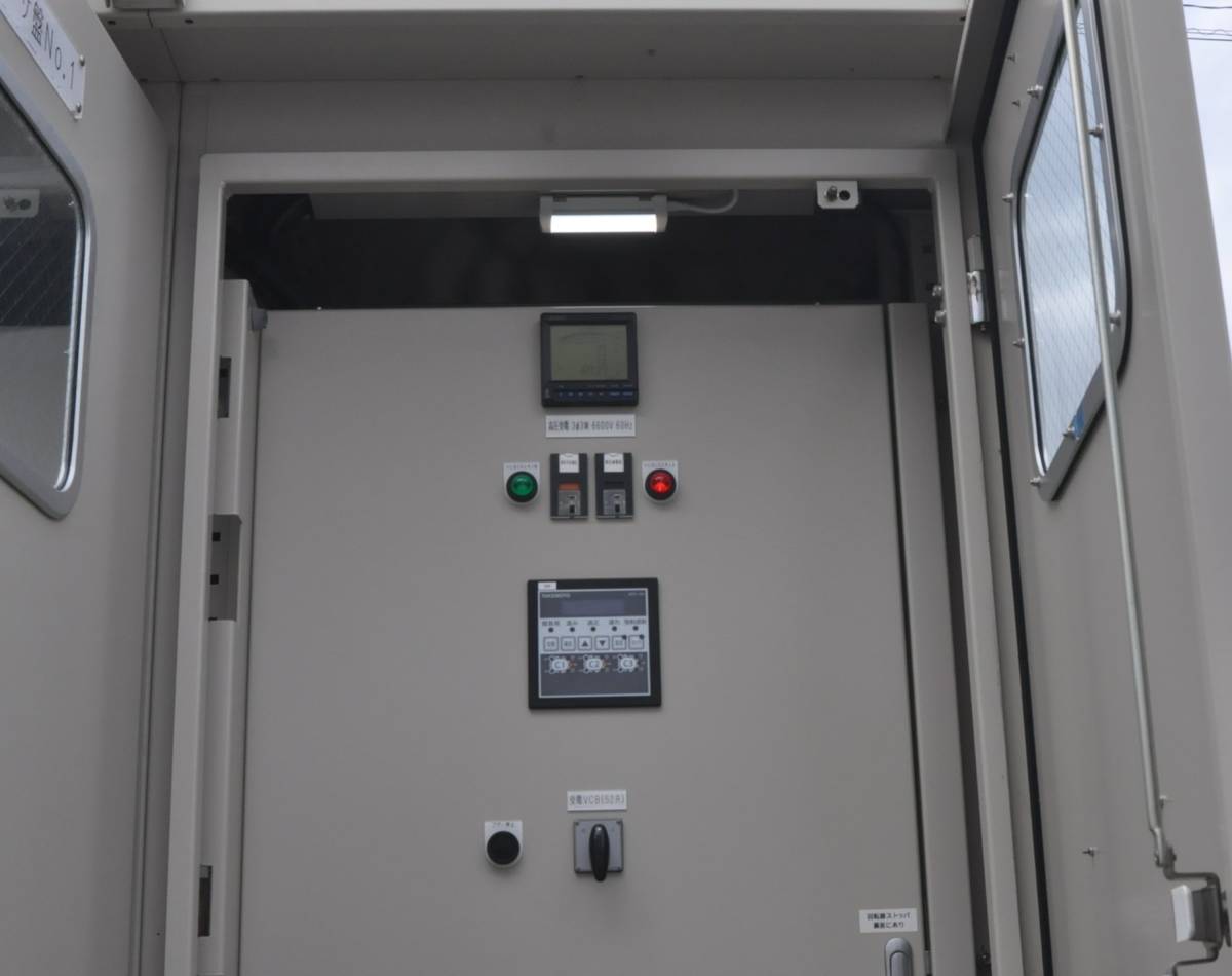 21R-480 共立電機 キュービクル式高圧受電設備 CB 屋外型 2017年 21R-480 共立電機 キュービクル式高圧受電設備 CB 屋外型 2017年