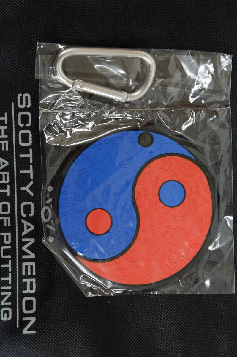 スコッティ・キャメロン SCOTTY CAMERON Gallery Exclusive Putting Disk - Yin Yang - Blue / Orange パッティングディスク 新品 未開封の画像2
