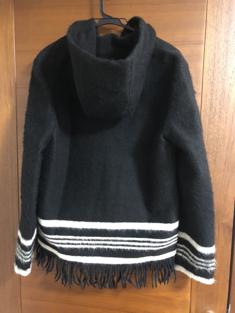 新品　サンローラン　アルパカ　ネイティブ柄　フード saint laurent_画像2