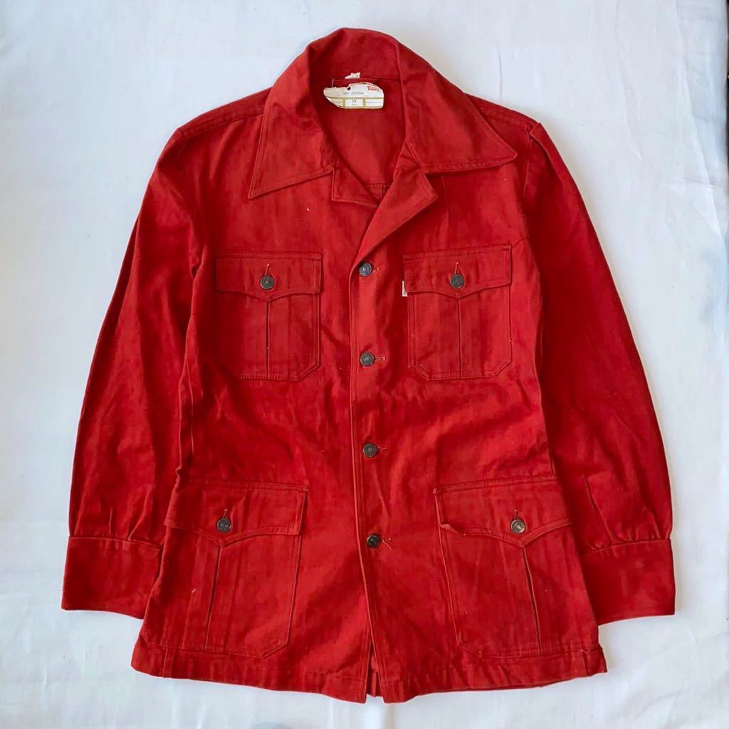 公式の店舗 デッドストック リーバイス ブッシュ ジャケット 38 ビンテージ 香港製 Levis その他 公式の店舗 デッドストック リーバイス ブッシュ ジャケット 38 ビンテージ 香港製 Levis その他