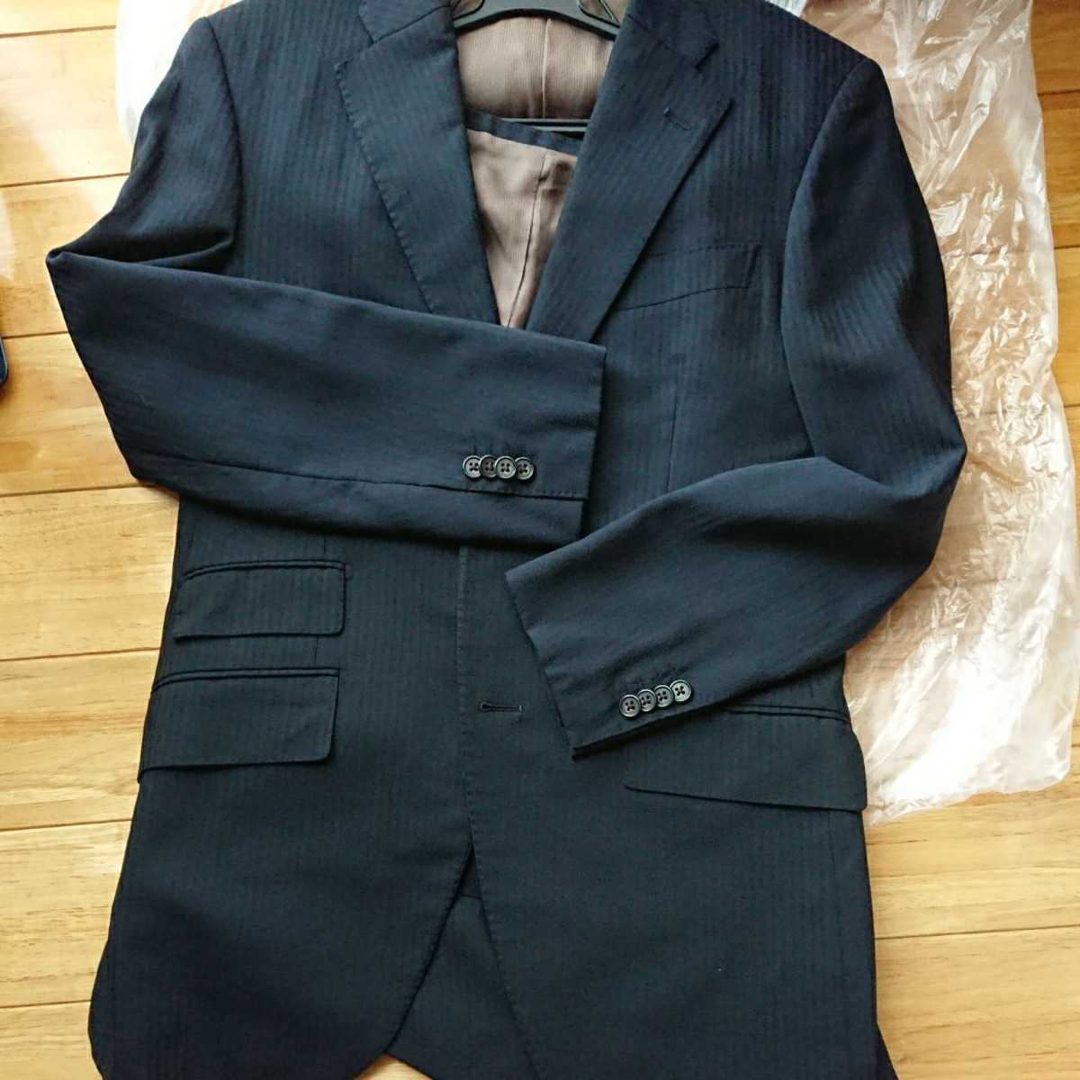 セール 登場から人気沸騰】 麻布テーラー スーツ azabu ストライプ 2