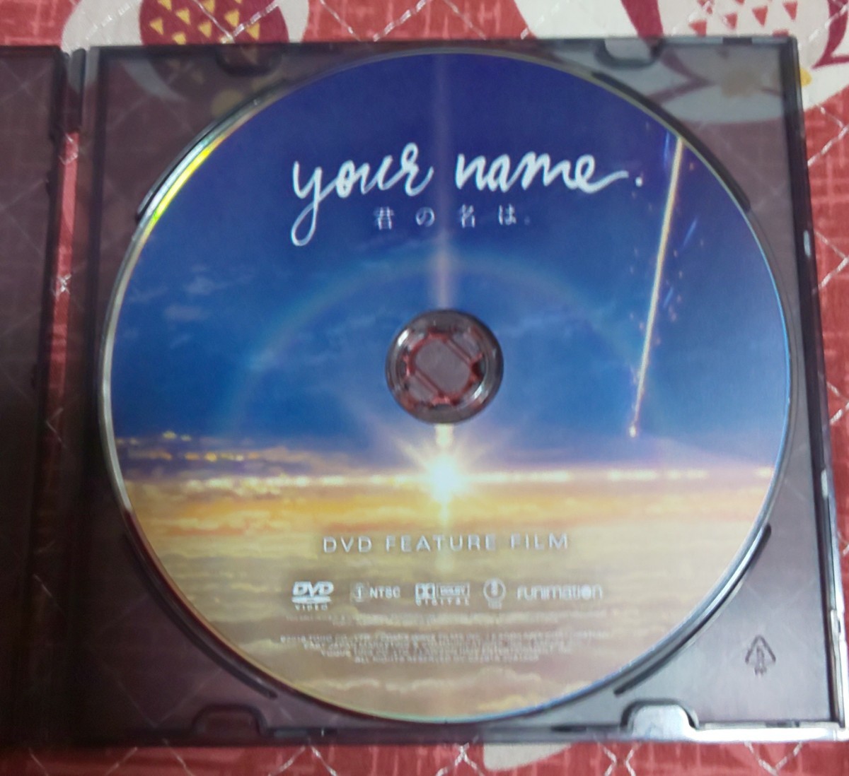 北米版DVD「君の名は」(新品開封品)