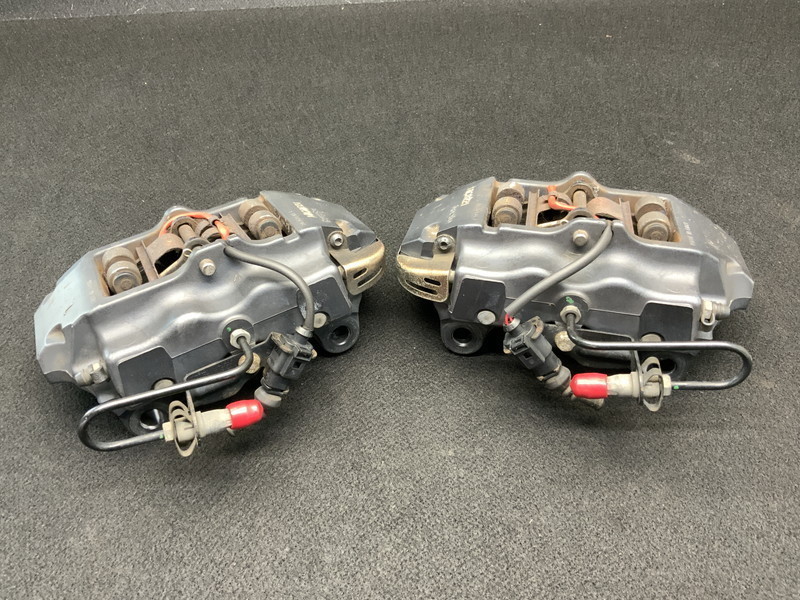 VW063 7L Touareg V6 latter term original Brembo rear 4POT brake caliper * left right set * degree so-so * * prompt decision *