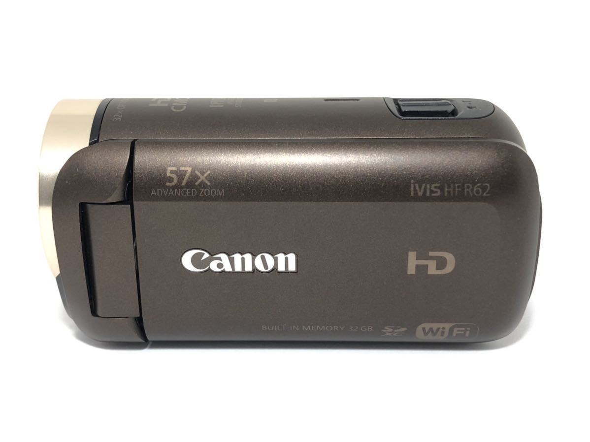 Canon キヤノン ビデオカメラ iVIS HF R62 WH ホワイト | www