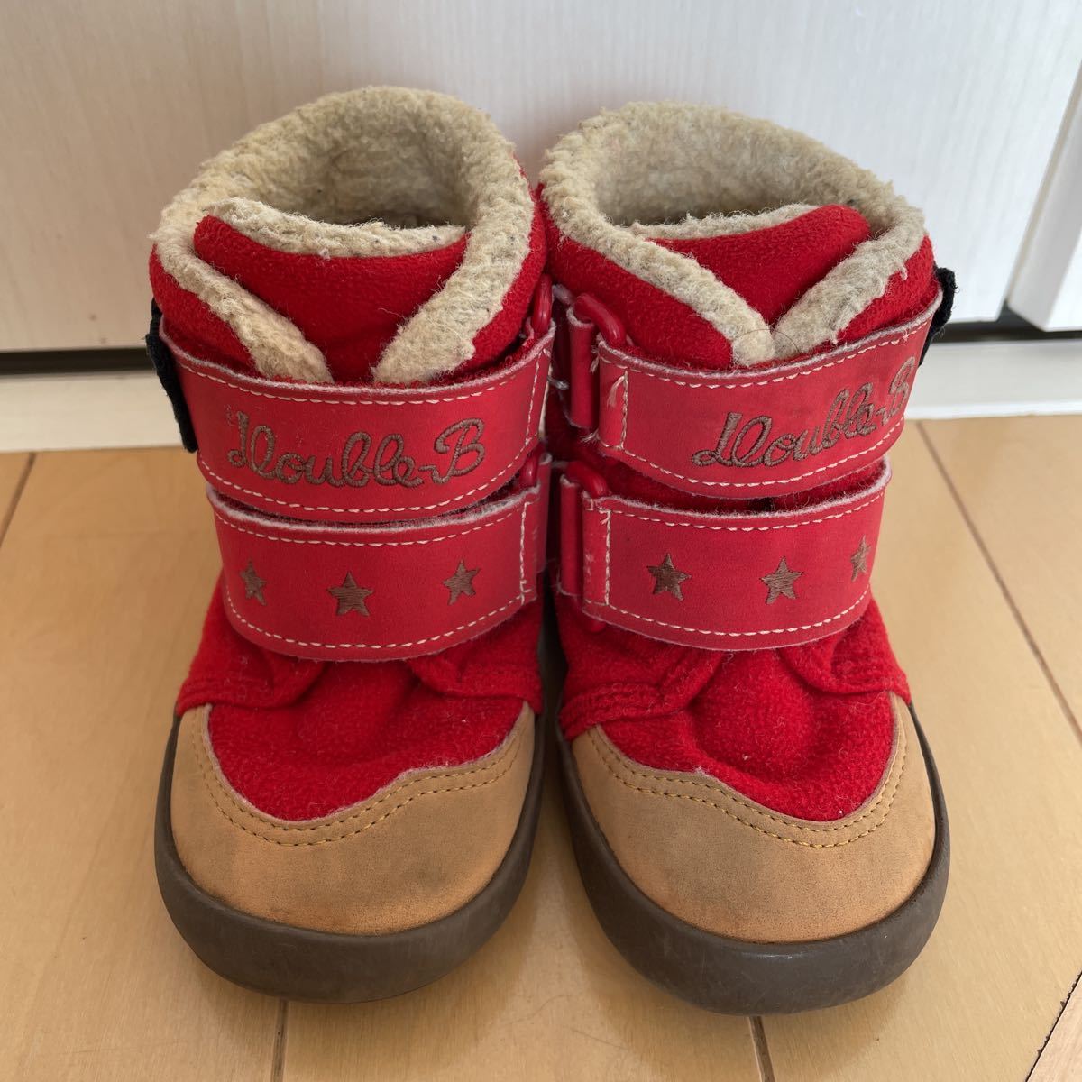 Miki House Double B Miki House DoubleB Boots Red Red 13 см. Гендерная комбинация