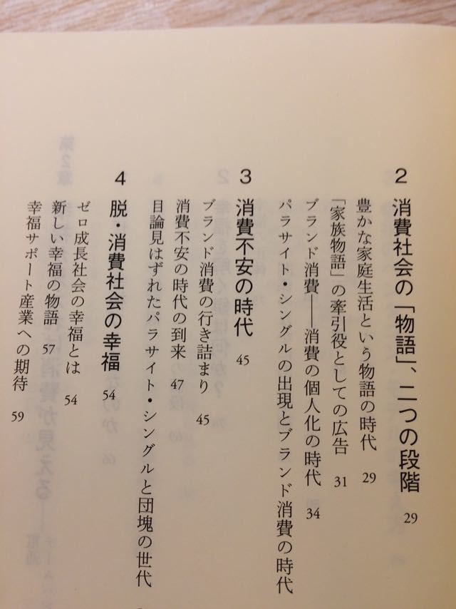 幸福の方程式 山田昌弘＋電通チームハピネス 新しい消費のカタチを探る 新書サイズ 図書館廃棄本_画像3