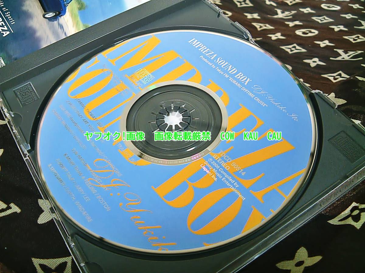スバル ◆　　レア　非売品　廃盤　　インプレッサ　サウンドボックス　CD 　2000年　発行　検索　東京　FM　ノベルティ　企業物_画像4