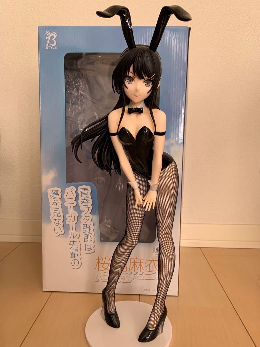 【開封品】国内正規品 青春ブタ野郎はバニーガール先輩の夢を見ない 桜島麻衣 バニーVer. 1/4 フィギュア フリーイング