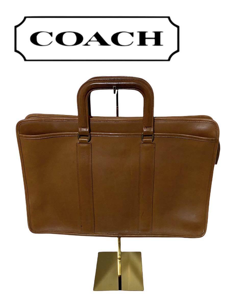 再再販 COACHコーチビジネスバッグ オールドコーチメンズ5090