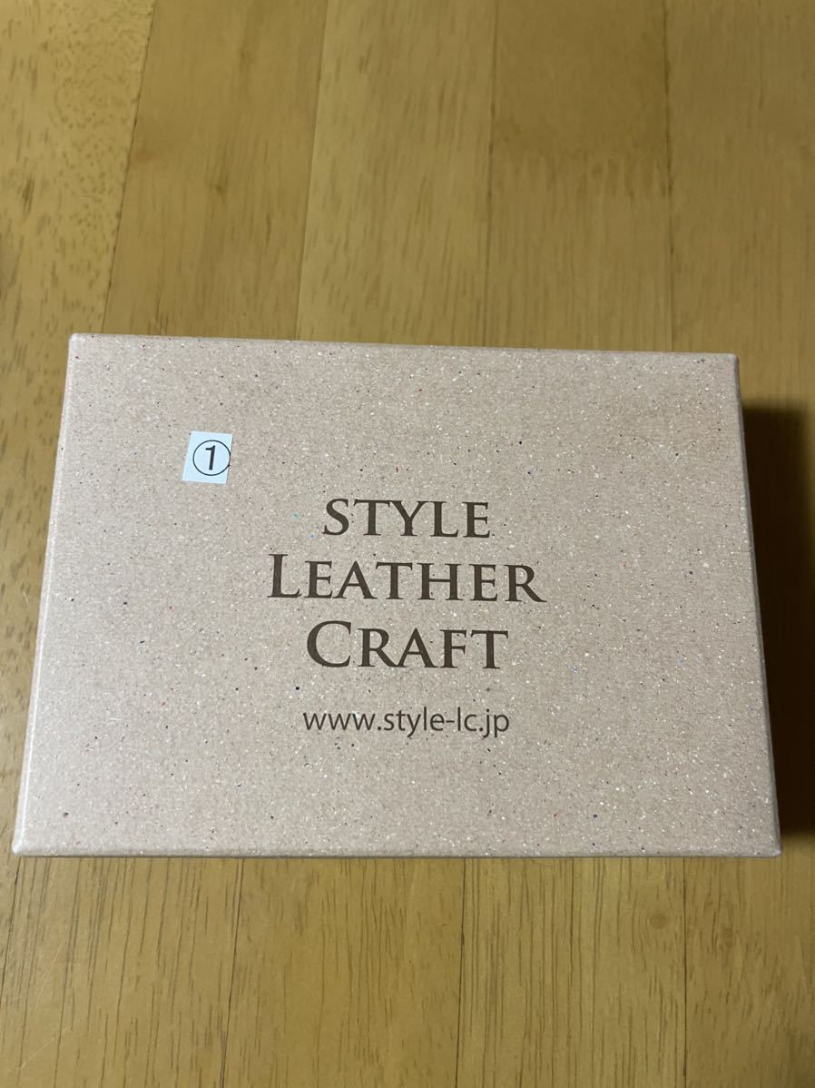 新品！STYLE LEATHER CRAFT(スタイルレザークラフト)本革レザー　カードケース_画像1