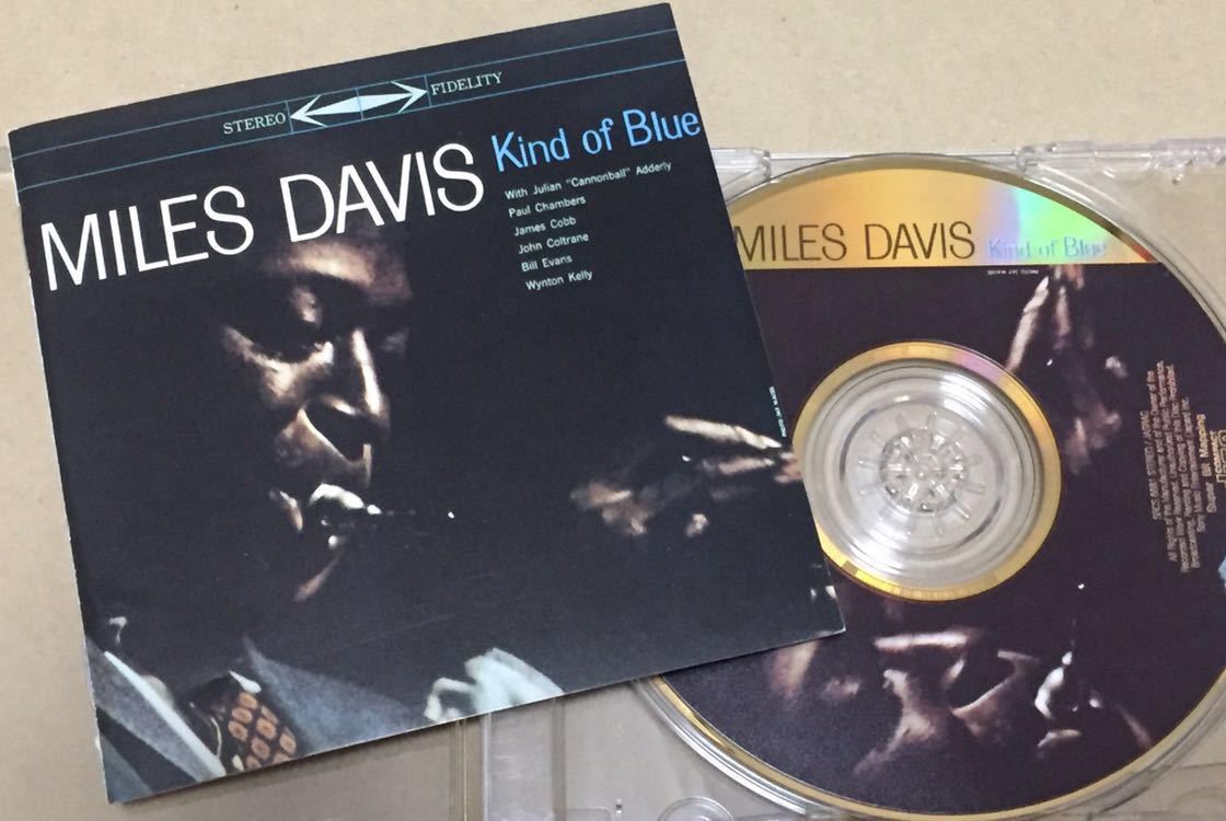 MILES DAVIS マイルスデイビス Kind of Blue ゴールドCD-