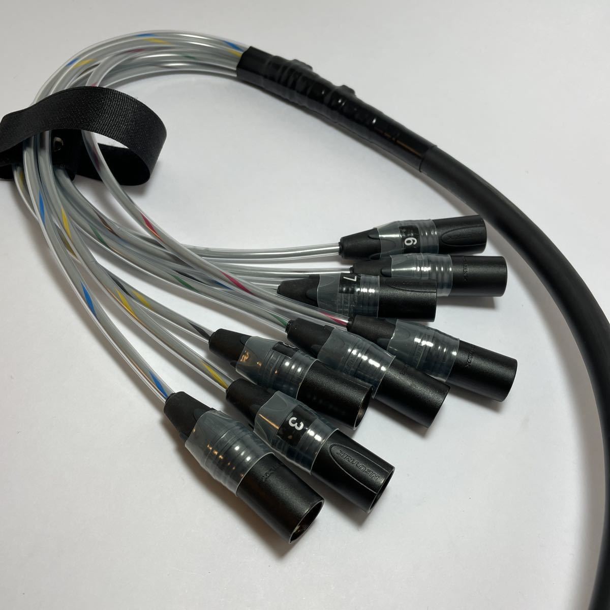 CANARE 8ch マルチケーブル 先バラケーブル コネククタBOX set CANARE 8ch マルチケーブル 先バラケーブル コネククタBOX set