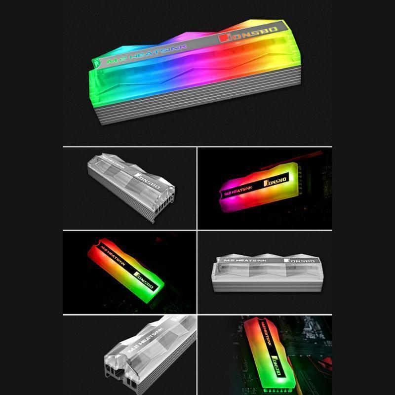 [ с гарантией ][ стоимость доставки 140 иен ]LED RGB M.2 SSD теплоотвод собственное производство PCge-mingPC основной водяное охлаждение ASUS AORUS G SKILL