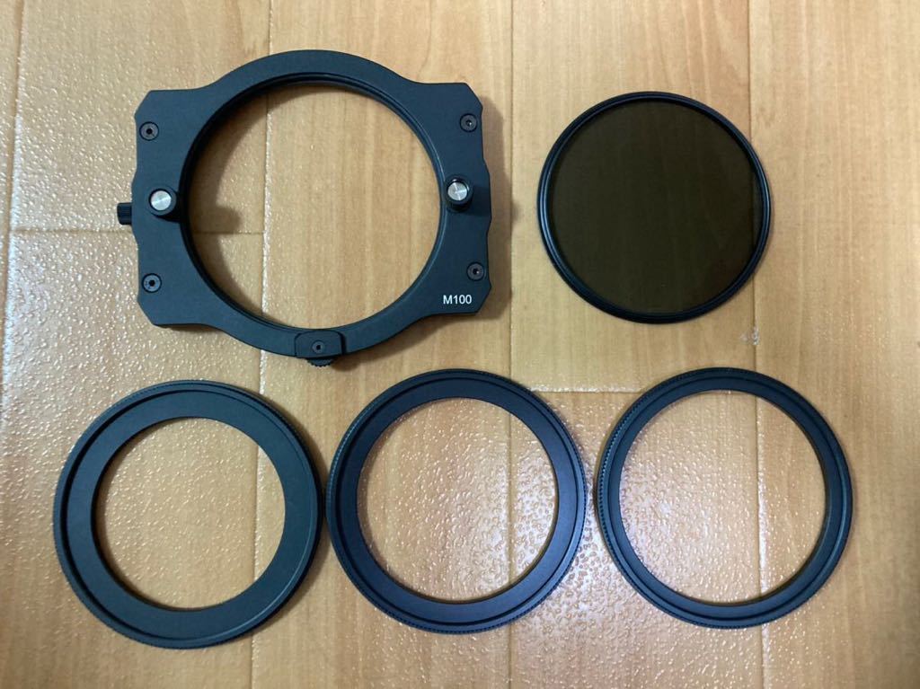 マルミ光機 MARUMI Magnetic Filter Holder M100 & サーキュラーPL for M100 セット ハーフND