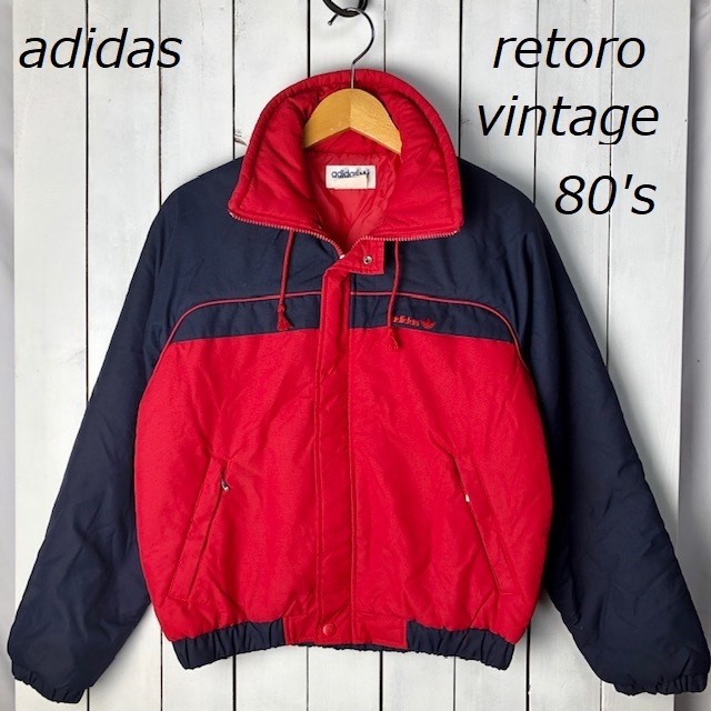 old adidas ナイロン×フリースジャケット オールド アディダス デナリ