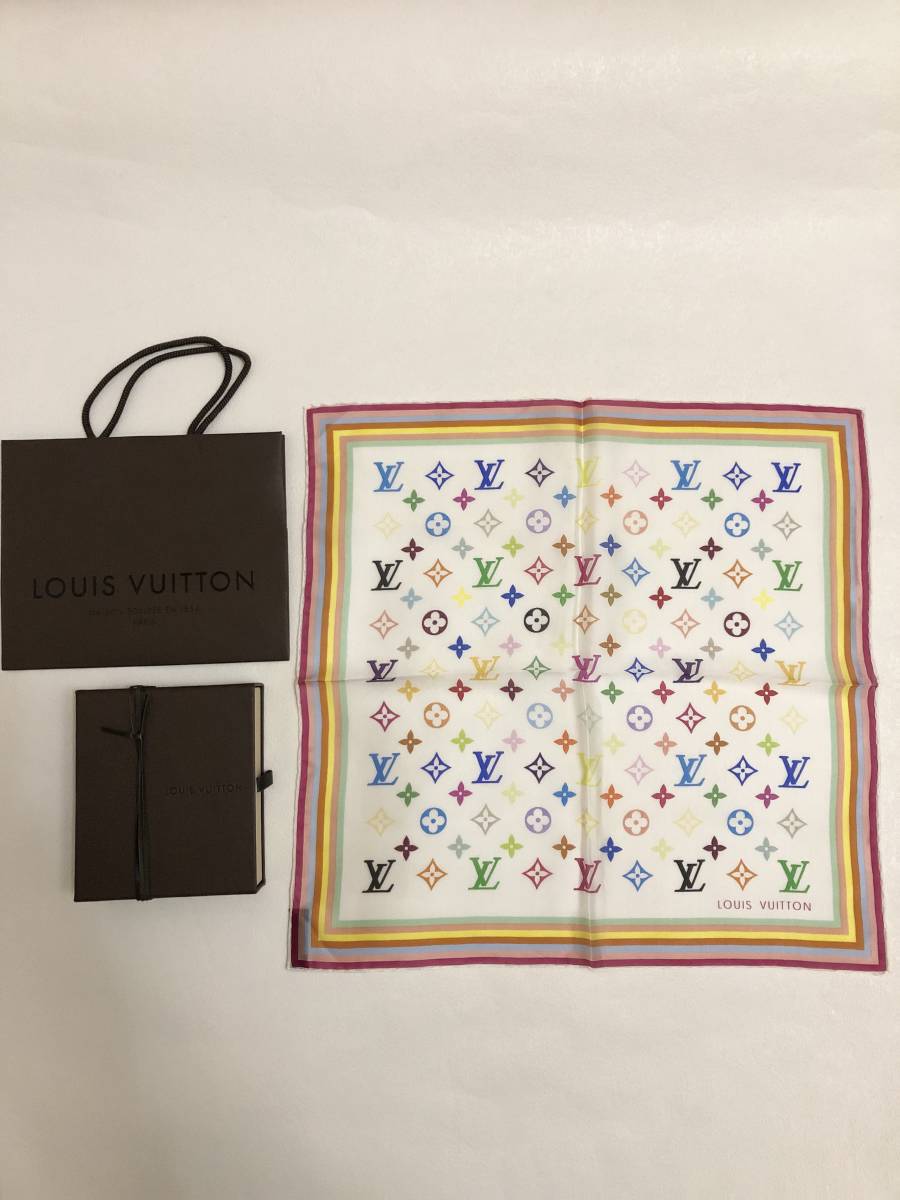 内祝い LOUIS VUITTON シルクスカーフ 新品未使用 - www