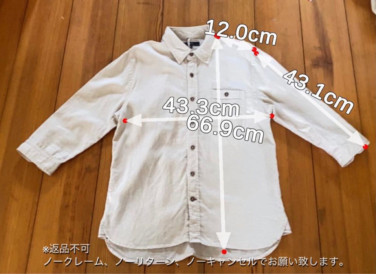 TENDERLOIN】長袖ワークシャツ/ベージュ/size:S | universitetipolis