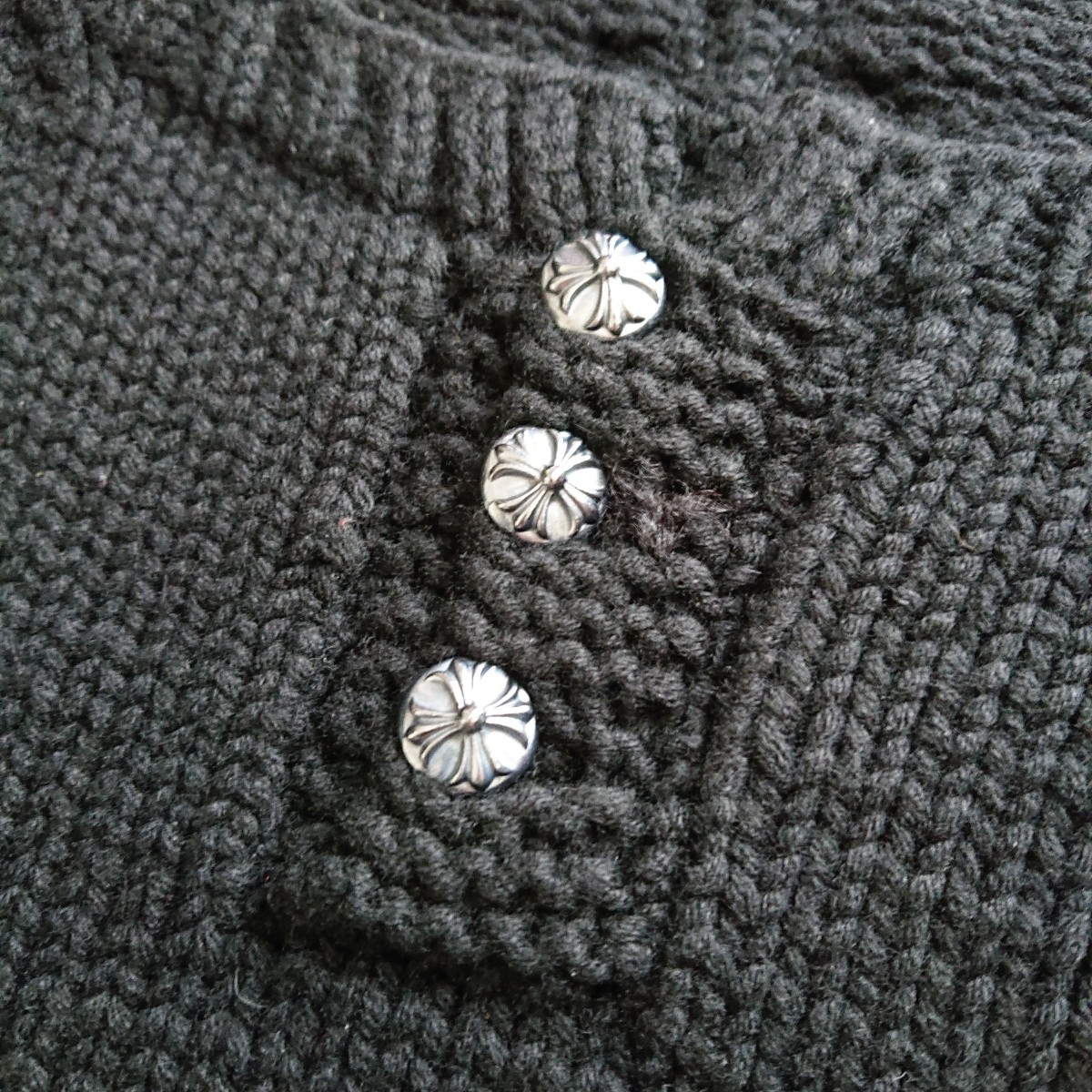 超希少 CHROME HEARTS カシミヤ ヘビーローゲージ ヘンリー 超希少 CHROME HEARTS カシミヤ ヘビーローゲージ ヘンリー