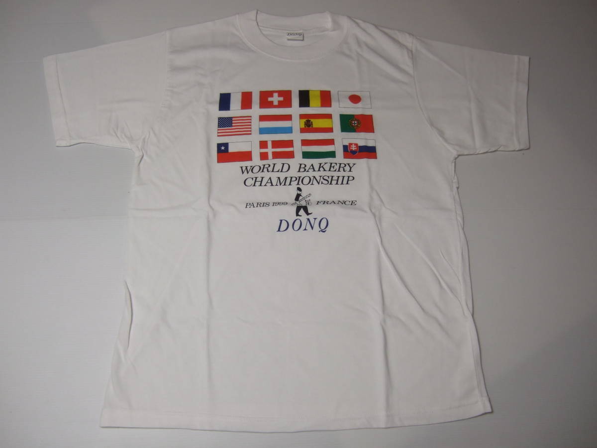 Coupe du Monde de la Boulangerie、ベーカリーワールドカップ ドンク DONQ 1999 パン　tシャツ　world bakery championship
