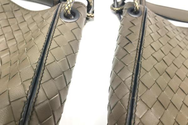 BOTTEGA VENETA】 ボッテガヴェネタ ブリオ スモール ワンハンドバッグ