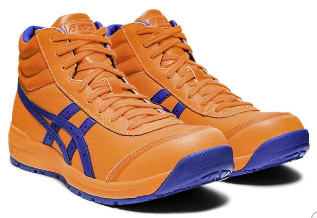 最適な価格 CP701-800　26.0ｃｍ　カラー（ショッキングオレンジ*エレクトリックブルー）　アシックス安全靴　新品（税込） 26.0cm
