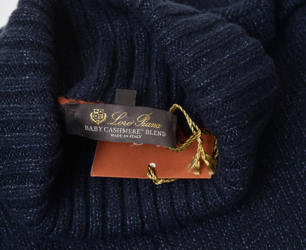 ☆新品☆35万☆54サイズ【 Loro Piana ロロ・ピアーナ 】ザックリ系