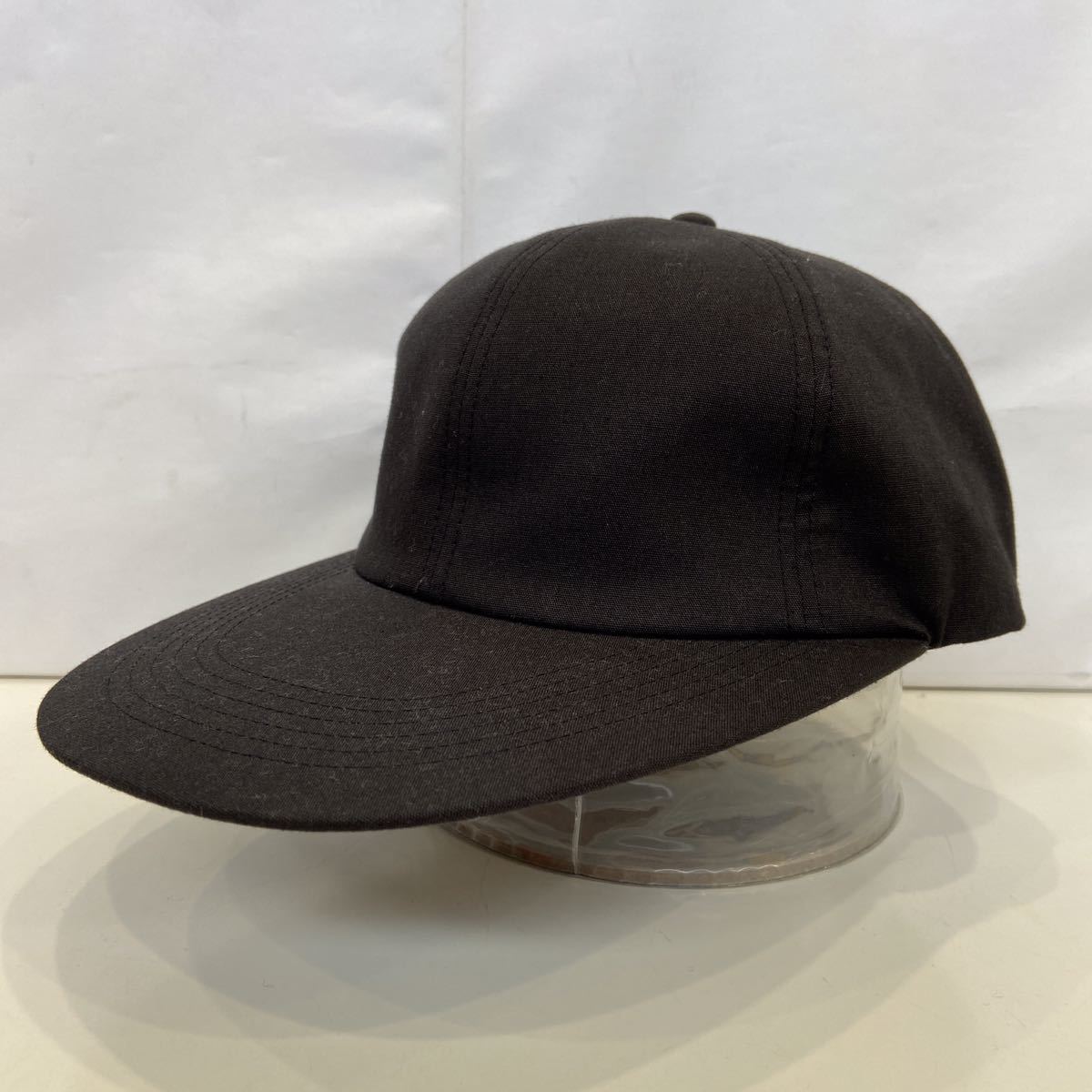 【SEE SEE シーシー】SIMPLE CAP シンプルキャップ FREE ブラック コットン 2112oki_画像1