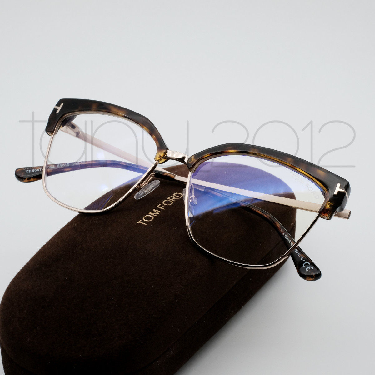 今季一番 □TOM FORD トム フォード メガネフレーム パールシャンパン