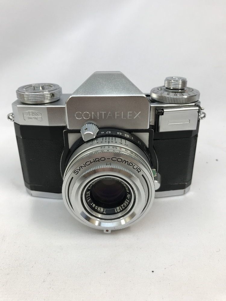 ジャンク品】ツァイスイコン レトロカメラ フィルムカメラ TESSAR 50mm